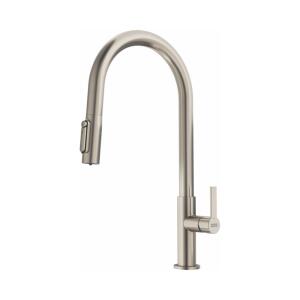 Franke Clear Water, Dekor Çelik, Spiralli Mutfak Armatürü, Arıtma Cihazına Bağlanabilir - Franke