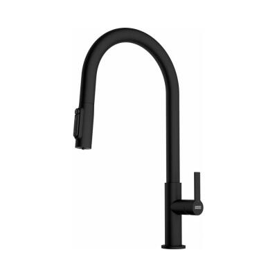 Franke Clear Water, Su Arıtma Filtresi Dahil, Mutfak Armatürü, Spiralli, Mat Siyah - 1