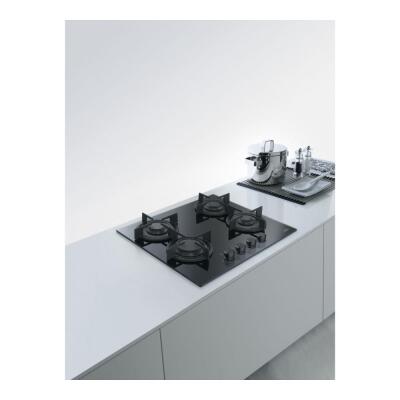 Franke Crystal Line FHCR 604 4G HE BK C Ankastre Cam Ocak, Siyah Renk, 60 cm - 2