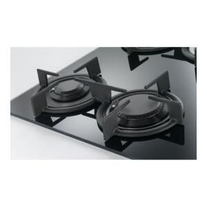 Franke Crystal Line FHCR 604 4G HE BK C Ankastre Cam Ocak, Siyah Renk, 60 cm - 4