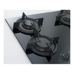 Franke Crystal Line FHCR 604 4G HE BK C Ankastre Cam Ocak, Siyah Renk, 60 cm - 5