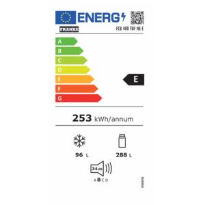 Franke FCB 400 TNF NE E Ankastre Buzdolabı, 69 cm, 384 lt - 5