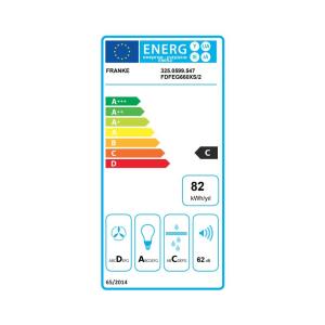 Franke FDF EG6 60 XS Davlumbaz, 60 cm, Inox - 4