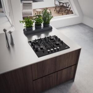 Franke FHMA 604 3G DC BK C Ankastre Siyah Cam Ocak, 60 cm - 3