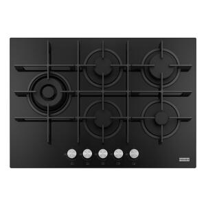 Franke FHMA 755 4G DCL BK C Ankastre Siyah Cam Ocak, 75 cm - Franke