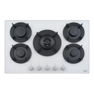 Franke FHMF 755 4G DC C Ankastre Cam Ocak Beyaz Renk, 75 cm - Franke