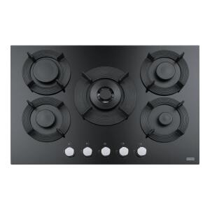 Franke FHMF 755 4G DC C BK Ankastre Cam Ocak, Siyah Renk, 75 cm - Franke