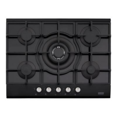 Franke FHNG 705 4G TC BKC Ankastre Cam Ocak, Siyah Renk, 70 cm - 1