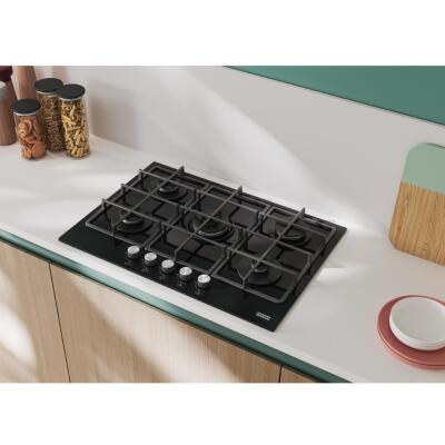 Franke FHSM 755 4G DC BK C Ankastre Siyah Cam Ocak, 75 cm - 3