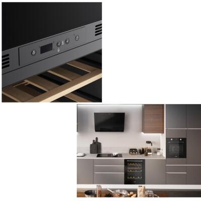 Franke FMA 36 WCR BK Şarap Dolabı, 36 Şişe Kapasiteli, Siyah Renk - 3