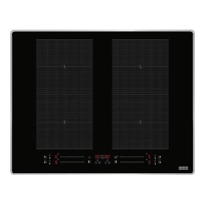 Franke FMA 654 I F BK XS Elektrikli İndüksiyonlu Ankastre Cam Ocak, Siyah-Inox, 65cm - 1