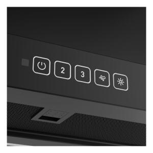 Franke FMA MODULAR F60 BK Davlumbaz, Mat Siyah Renk, 60 cm - 2