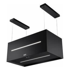 Franke FMAS BK EXTRA MATT F 80 KL Ada Davlumbaz, Mat Siyah Renk - Franke