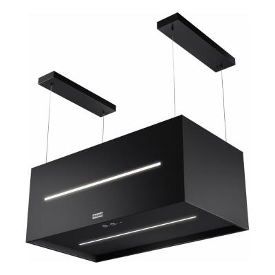 Franke FMAS BK EXTRA MATT F 80 KL Ada Davlumbaz, Mat Siyah Renk - 1