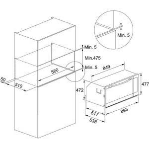 Franke FMXO 86 S XS Ankastre Fırın, Inox, 90 cm - 3