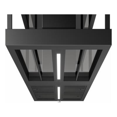 Franke FMY BK MATT F180 Ada Davlumbaz, Mat Siyah Renk, - 2