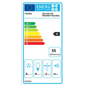 Franke FMY DRIP-FREE 90 KL Davlumbaz, Siyah Cam, 90 cm - 5