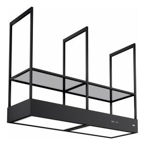 Franke FMY EVOLUTION F160 Ada Davlumbaz, Mat Siyah Renk - Franke