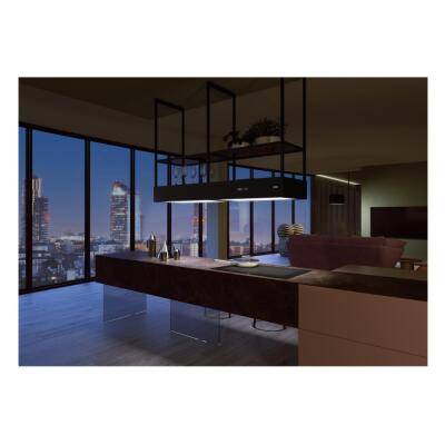 Franke FMY EVOLUTION F160 Ada Davlumbaz, Mat Siyah Renk - 4