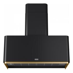 Franke FMY W BK M/GD 80 KL Davlumbaz, Mat Siyah-Gold Renk, 80 cm - 2