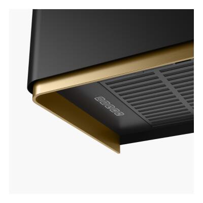 Franke FMY W BK M/GD 80 KL Davlumbaz, Mat Siyah-Gold Renk, 80 cm - 3