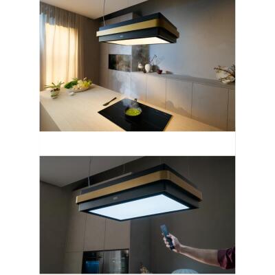 Franke FMYS BK/GD F80 KL Ada Davlumbaz, Mat Siyah-Gold Renk, 85 cm - 4