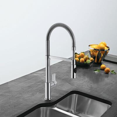 Franke Fox Pro Armatür, Krom, Helezon Spiral, Yarı Profesyonel - 2