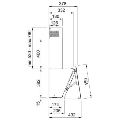 Franke FPJ 615 V WH A Davlumbaz, Beyaz Renk,, 60 cm - 3
