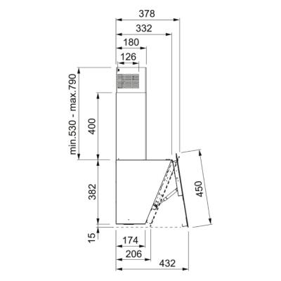 Franke FPJ 915 V BK A 900 Davlumbaz, Siyah Renk, 90 cm - 4