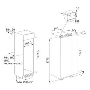 Franke FSDF 330 NF NE E Ankastre Derin Dondurucu, 54 cm - 2