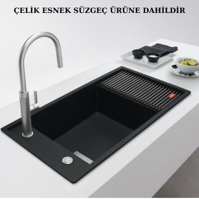 Franke FSG 611-88, Bianco, Damlalıklı, Tek Gözlü Evye - 4