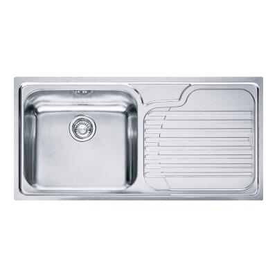 Franke GAX 611 Paslanmaz Çelik Evye, Sağ, Inox, 100x50cm - 1