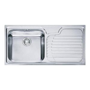 Franke GAX 611 Paslanmaz Çelik Evye, Sağ, Inox, 100x50cm - Franke