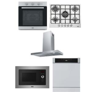 Franke Inox Set 10, Fırın, Ocak, Davlumbaz, Mikrodalga ve Bulaşık Makinesi - Franke