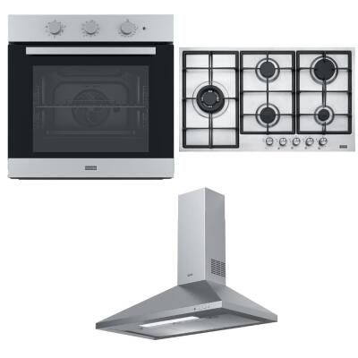 Franke Inox Set 7, Fırın, Ocak, Davlumbaz - 1