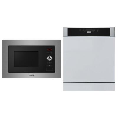 Franke Inox Set 9, Fırın, Ocak, Davlumbaz, Mikrodalga, Bulaşık Makinesi, Evye ve Armatür - 3