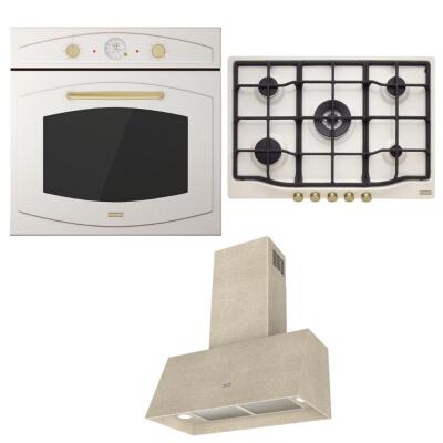 Franke Krem Set 5, Fırın, Ocak, Davlumbaz, Bulaşık Makinesi, Evye ve Armatür - 2