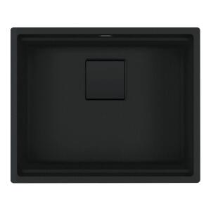 Franke Kubus 2 KNG 110-52 Granit Evye, Matt Black - Franke