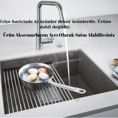 Franke Kubus 2 KNG 110-52 Granit Evye, Slate Grey - 3