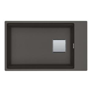 Franke Kubus 2 KNG 110-62 Fragranite Slate Grey Tezgah Altı Evye - Franke