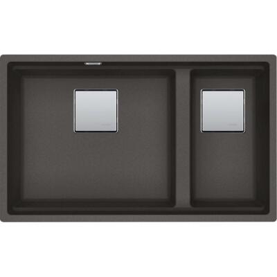 Franke Kubus KNG 120 Slate Grey, Tezgah Altı Evye - 1