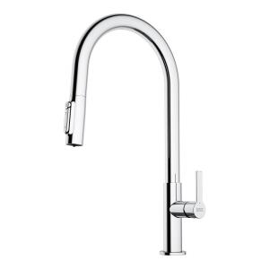 Franke Clear Water Dahili Su Arıtma Filtreli Mutfak Armatürü, Spiralli, Krom - 1