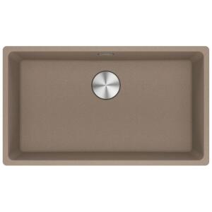 Franke MRG 110-72 Granit Evye, Oyster, Tezgahaltı, Tek hazne, 72x40 cm - 1