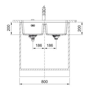 Franke Maris MRG 120-35-35 Granit Evye Avena - 3