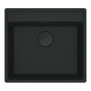 Franke Maris MRG 610-52 Matt Black Evye, Tezgah Üstü - Franke