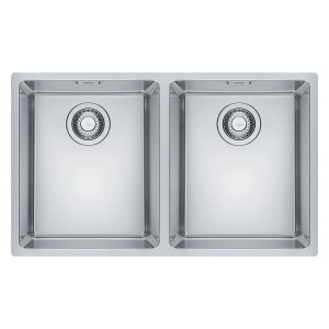 Franke Maris MRX 120-34-34 Inox, 2 hazne, Tezgah altı evye - 1