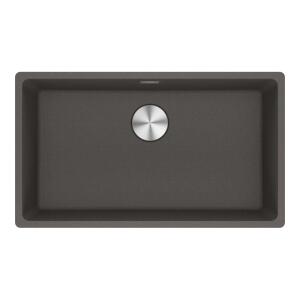 Franke MRG 110-72 Granit Evye, Slate Grey, Tezgahaltı, Tek hazne, 72x40 cm - Franke