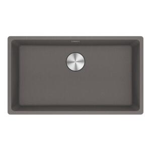 Franke MRG 110-72 Granit Evye, Stone Grey, Tezgahaltı, Tek hazne, 72x40 cm - 1