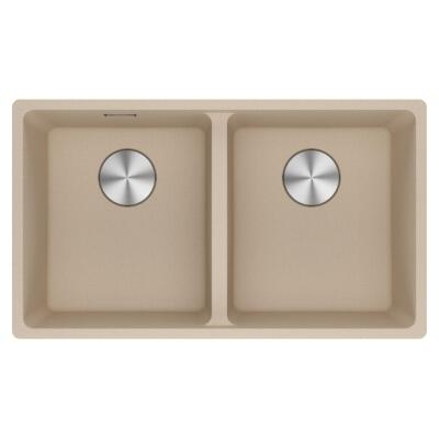 Franke MRG 120-35-35 Granit Avena Renk Evye, ACTIVE PLUS DOCCIA 2.0 Krom Renk Armatür, Sıvı Sabunluk Avena Renk - 4