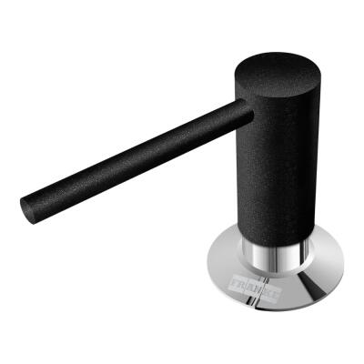 Franke MRG 120-35-35 Granit Nero Renk Evye, ACTIVE PLUS DOCCIA 2.0 Krom Renk Armatür, Sıvı Sabunluk Nero Renk - 3